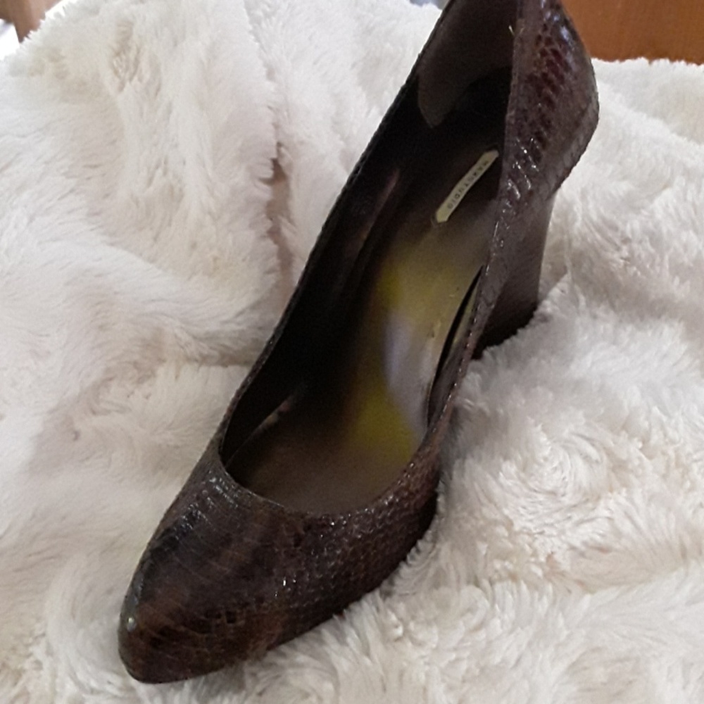 Wedged heels